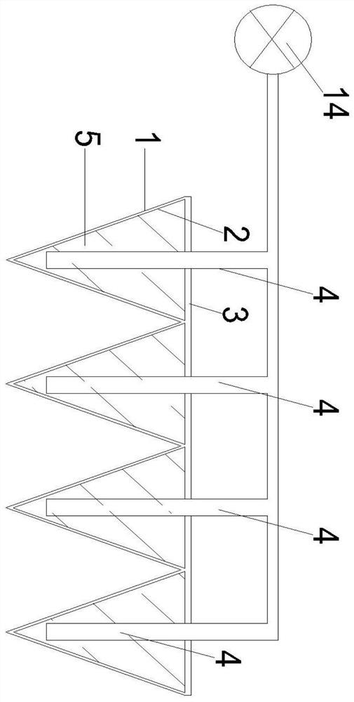 Shallow soft soil composite reinforcing structure and method for reinforcing shallow soft soil foundation