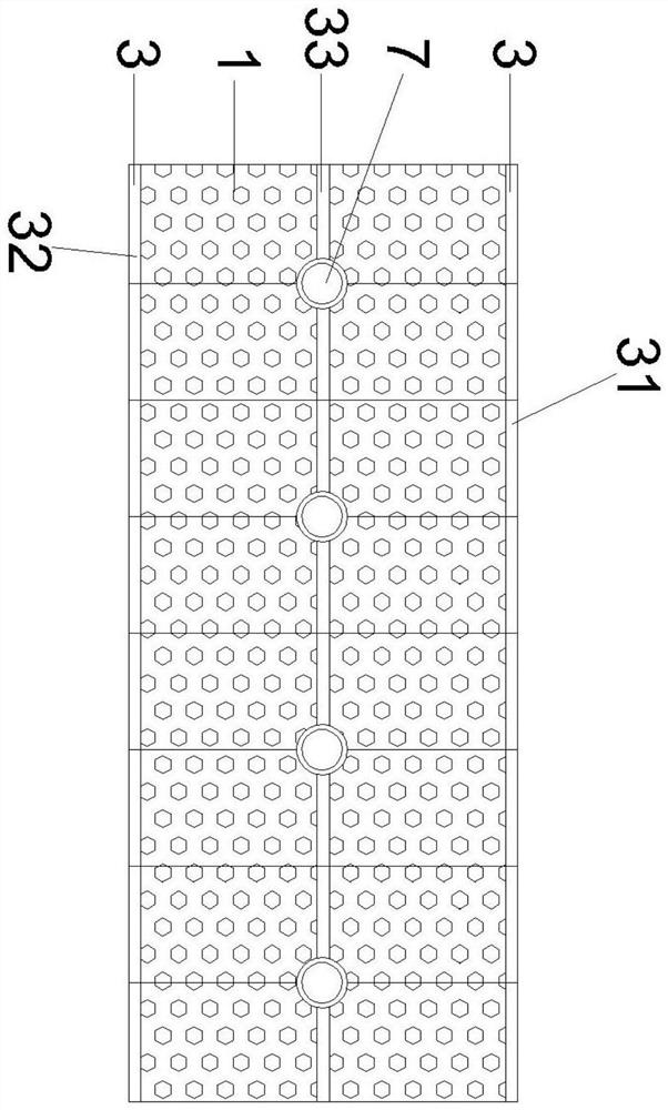 Shallow soft soil composite reinforcing structure and method for reinforcing shallow soft soil foundation