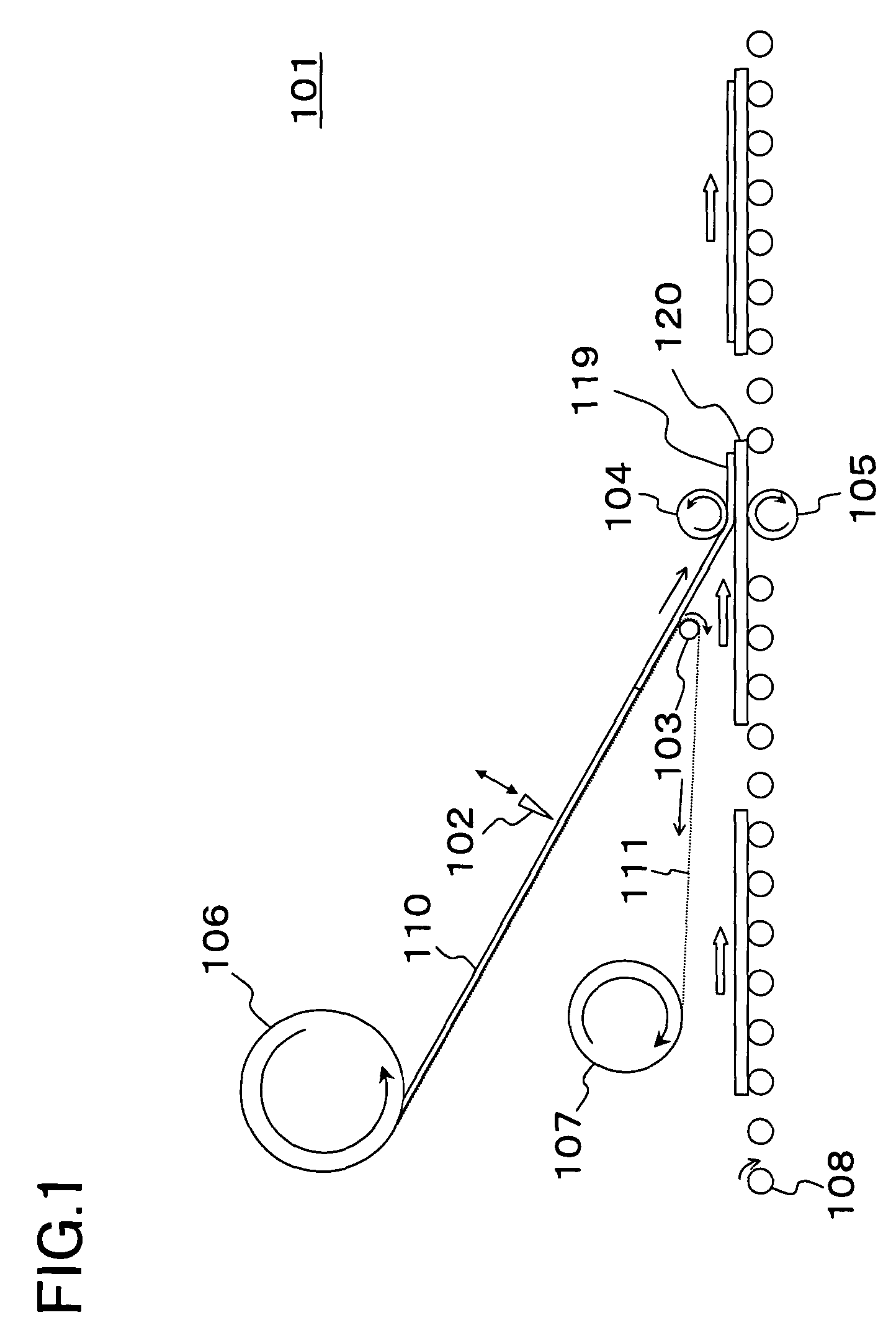 Method and apparatus for bonding polarizing plate