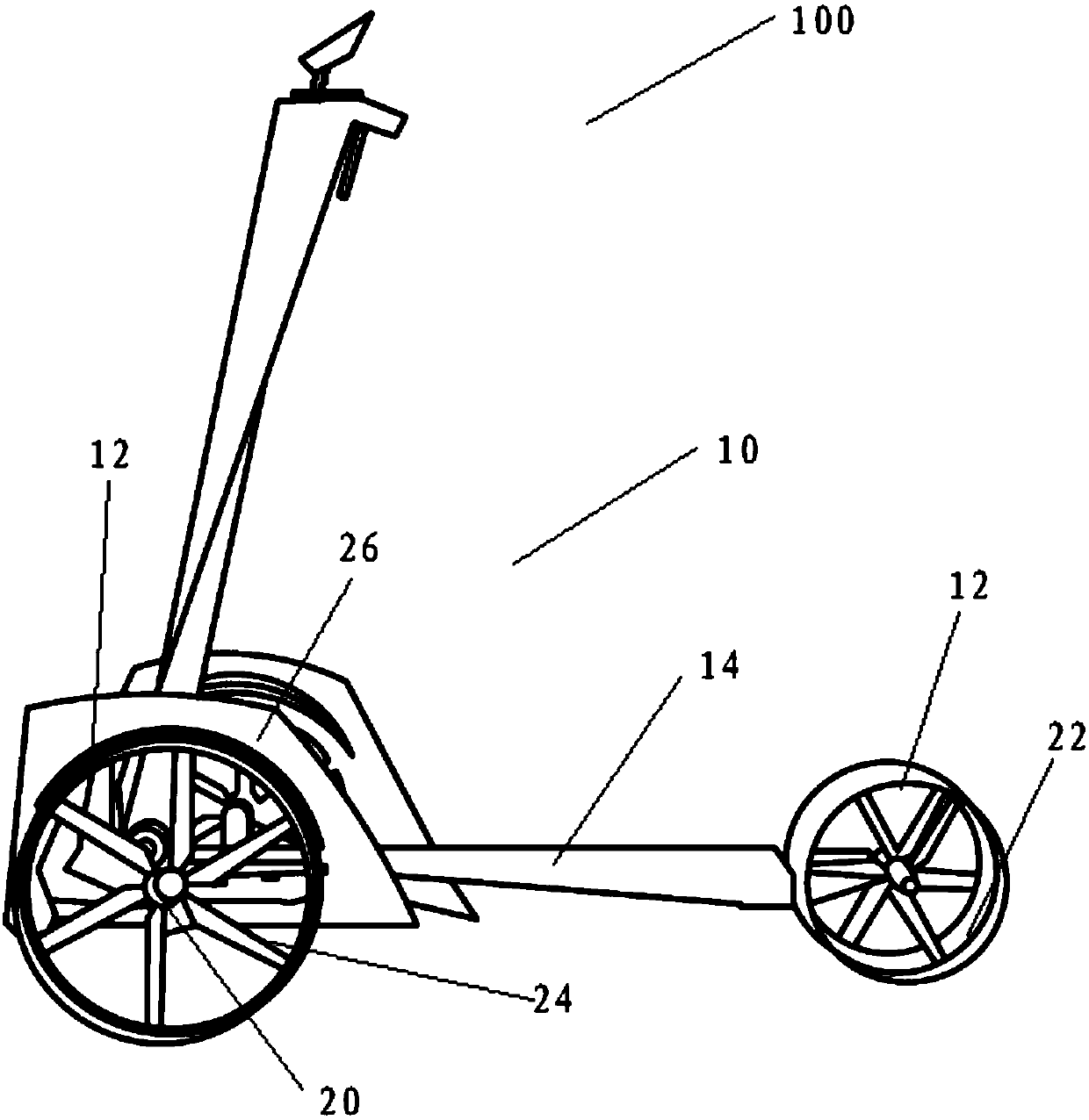 Bicycle and traffic system