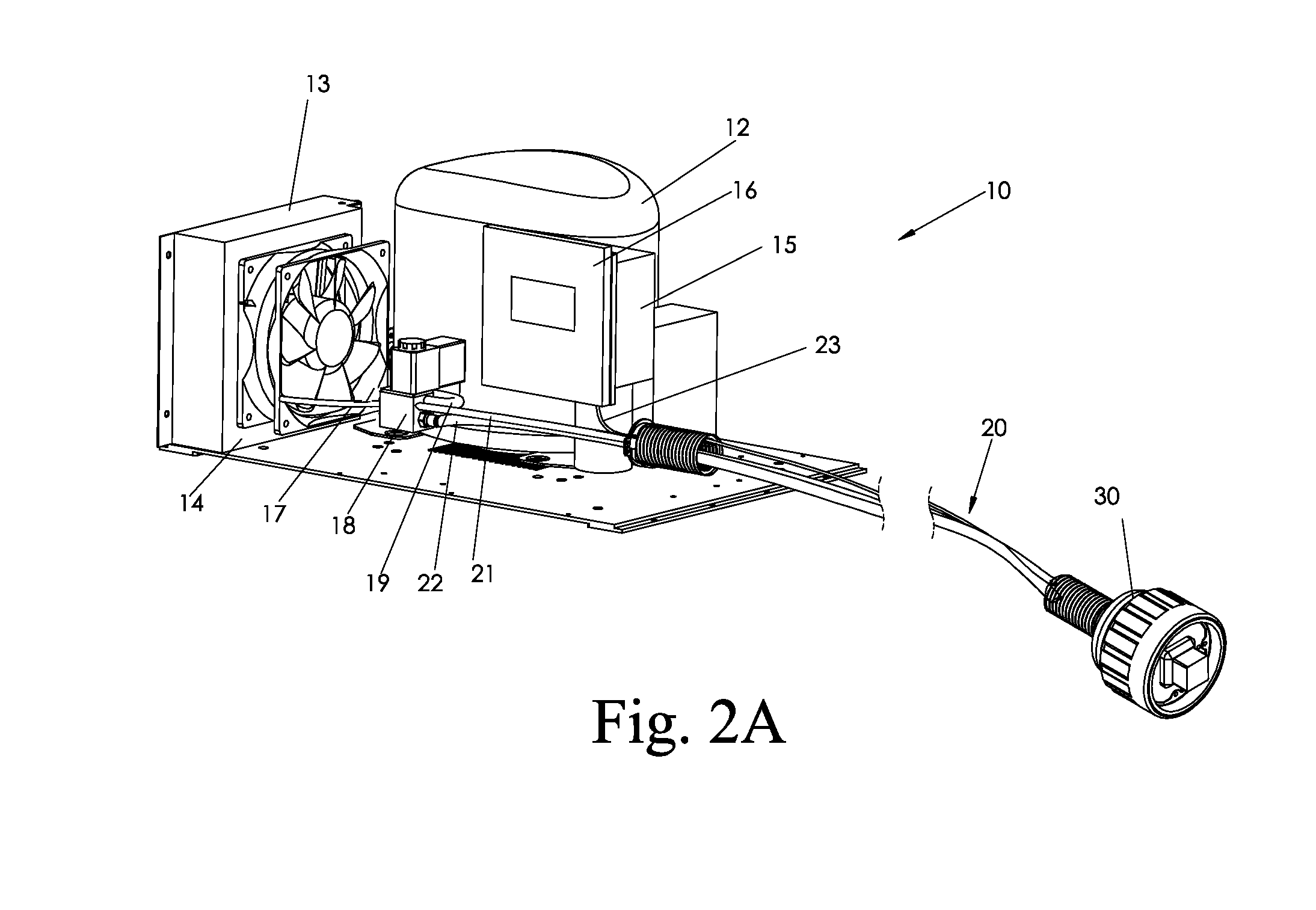 Efficient temperature forcing of semiconductor devices under test