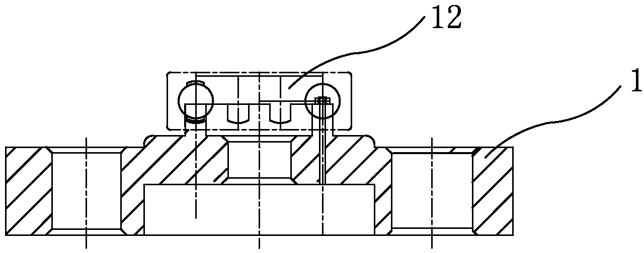 Small bearing rivet retainer dismantlement die and dismantlement method thereof