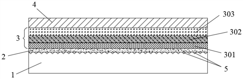 High-transmittance shadow-eliminating conductive glass and manufacturing method thereof