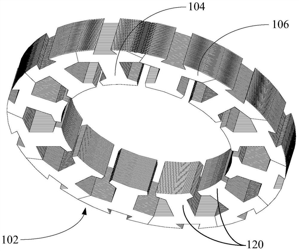 Stator, motor, compressor, vehicle and manufacturing method of stator