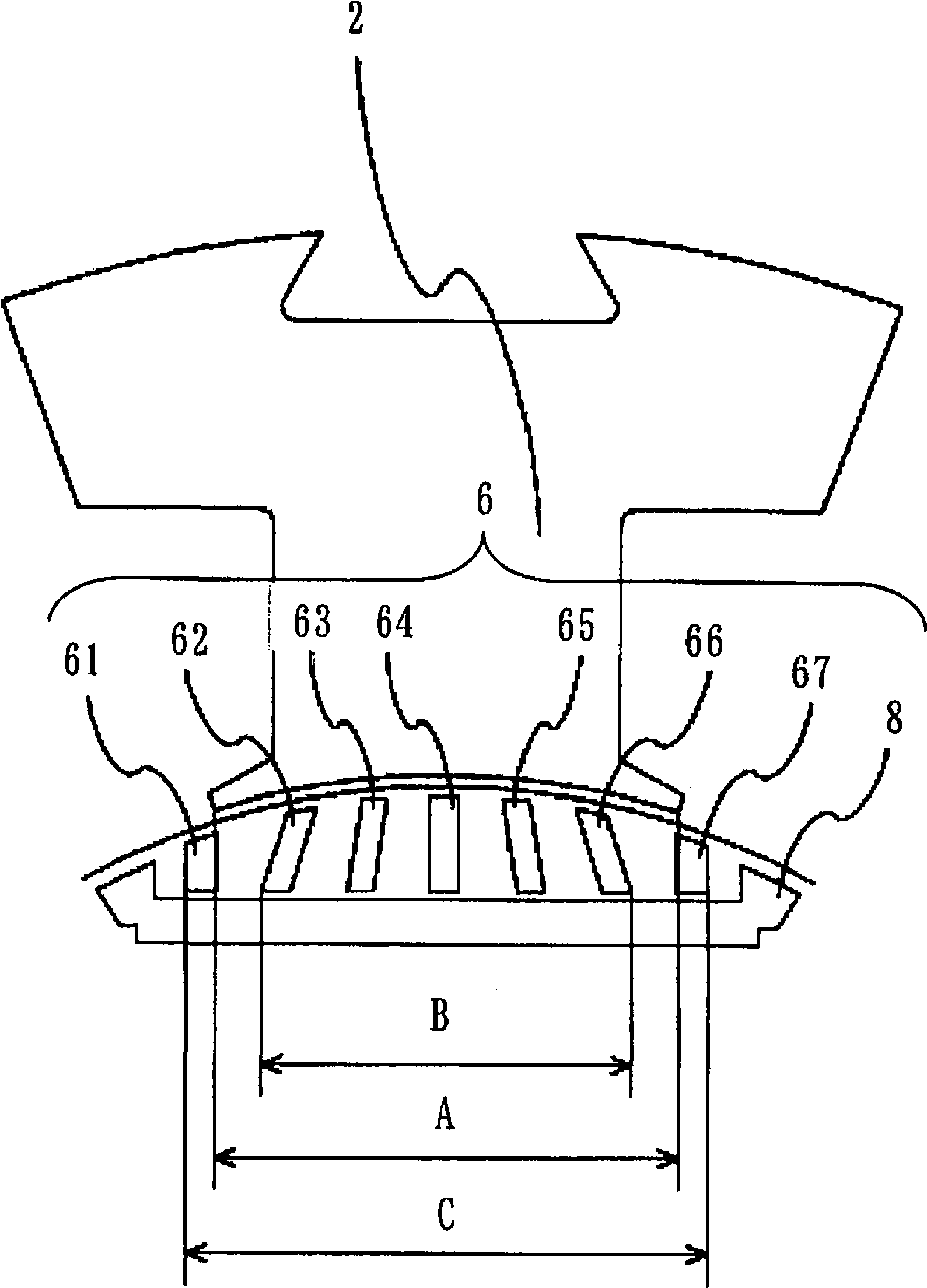 Permanent magnet synchronous motor and enclosed compressor