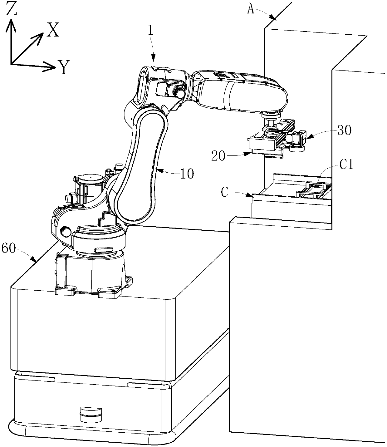 Mechanical arm device and control method of mechanical arm device