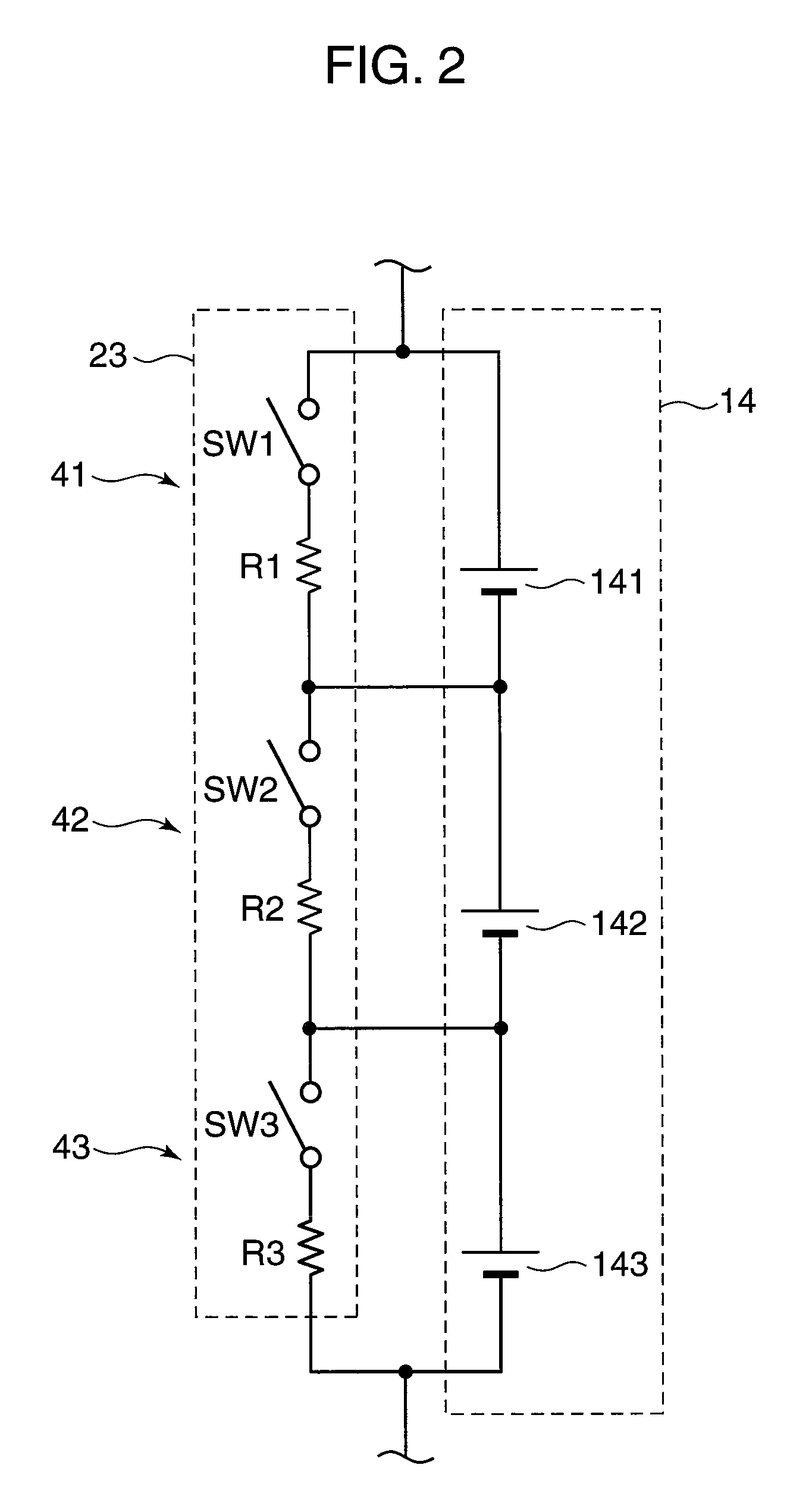 Set battery control method and set battery control circuit as well as charging circuit and battery pack having the set battery control circuit