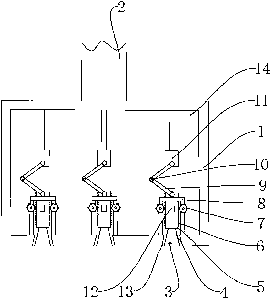 Three-dimensional azimuth grinding device for sapphire