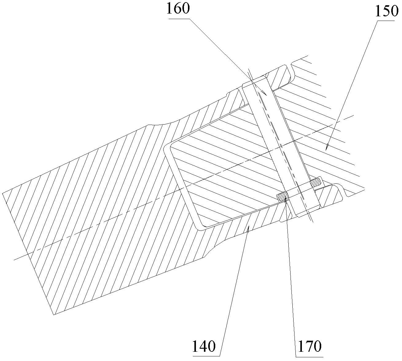 Excavator and bucket tooth connection structure thereof