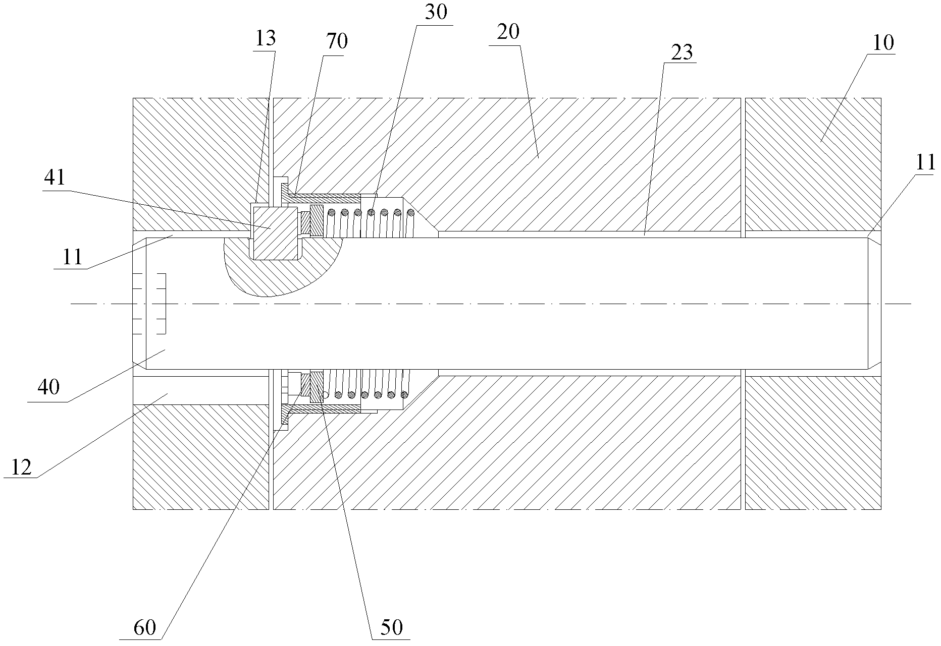 Excavator and bucket tooth connection structure thereof