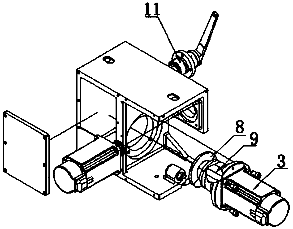 Double-servo driving mechanism