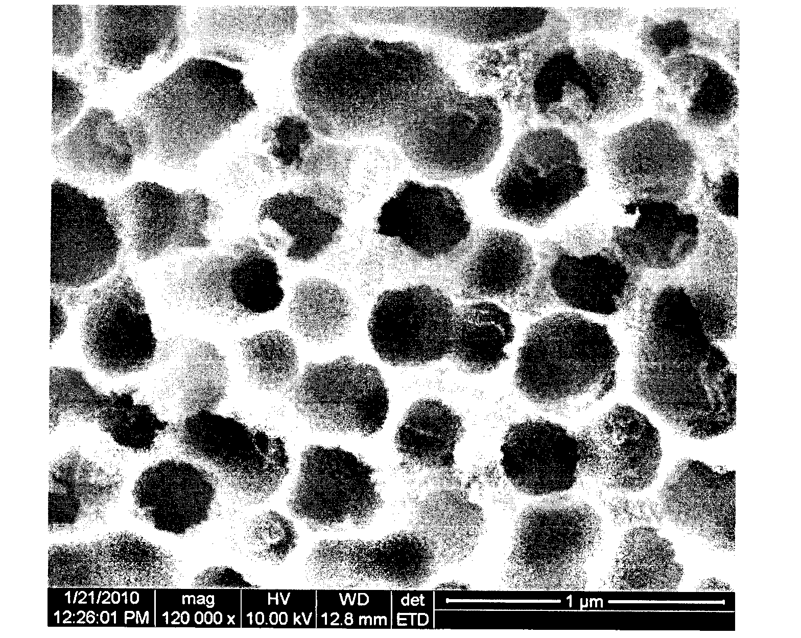 Metallic oxide material with mesoporous-macroporous composite structure as well as preparation method and application thereof