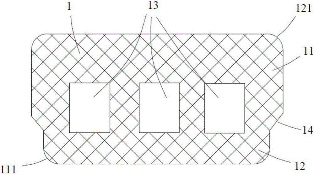 Hatch cover sealing strip