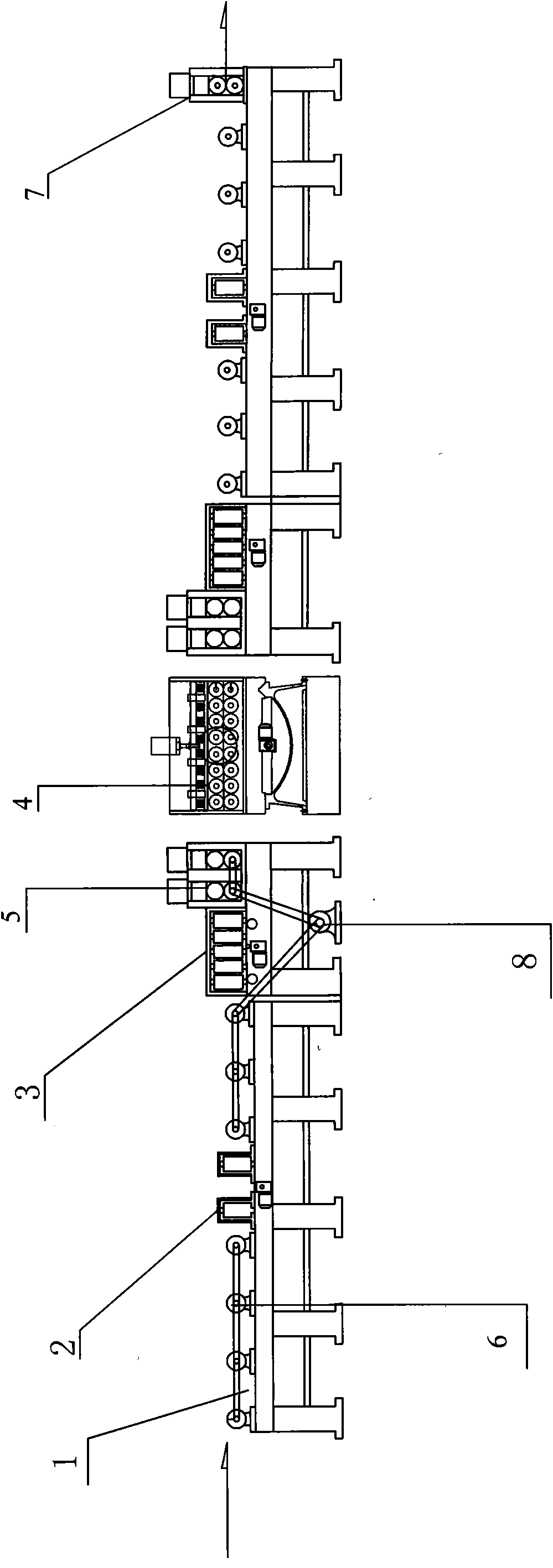 Numerical-control single-plate bilateral synchronous edging machine