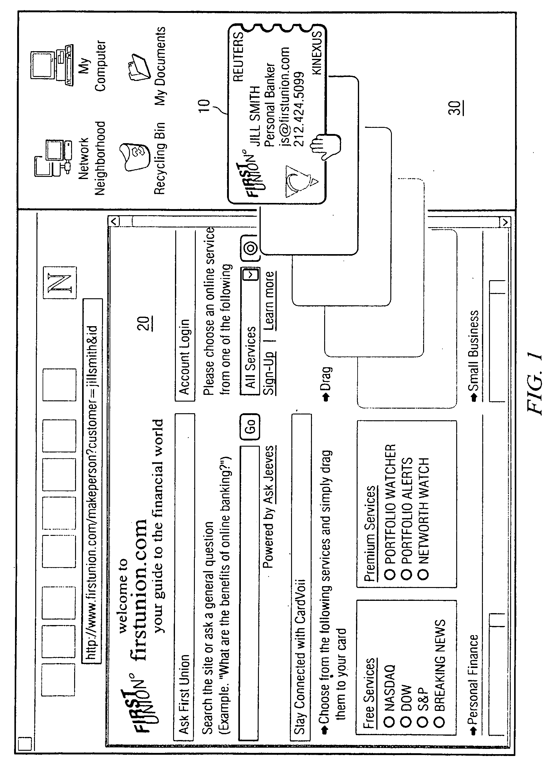 Architecture for a System of Portable Information Agents