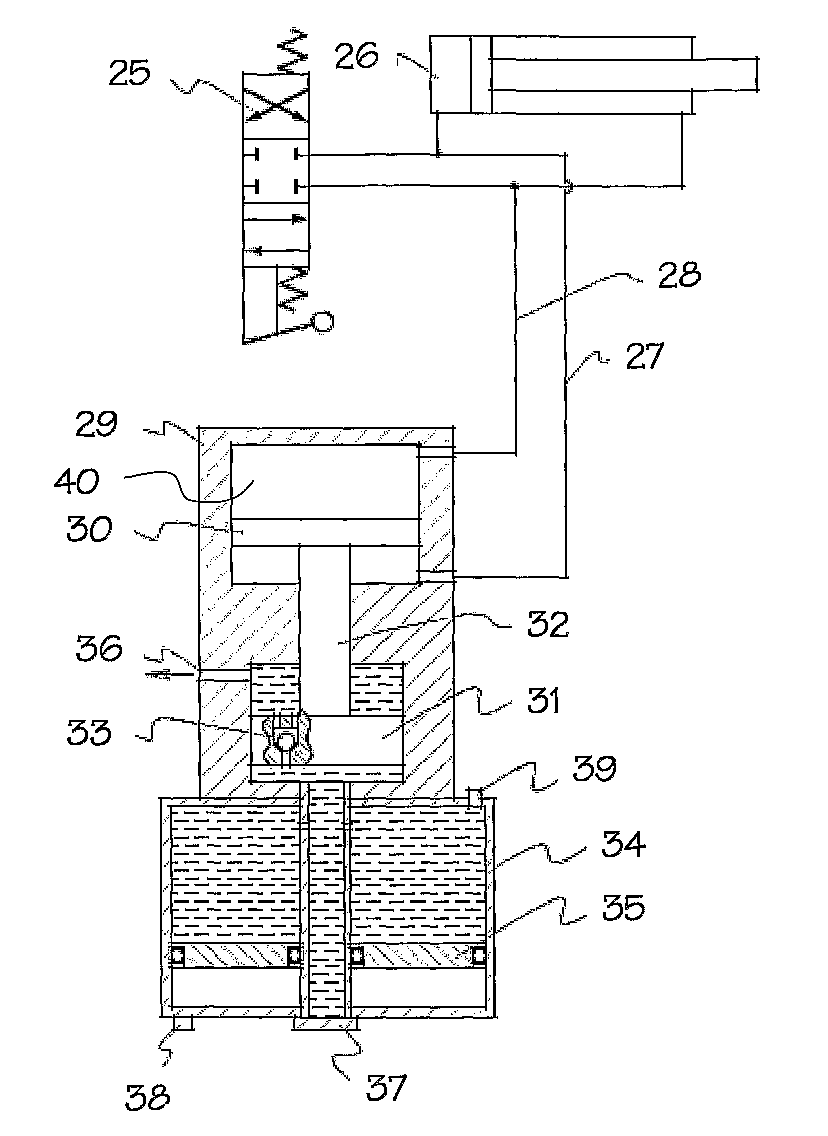 Method and apparatus for purging air from automatic lubrication systems