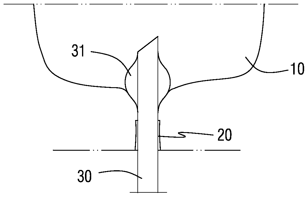 A collapsible bladder-urethral stapler