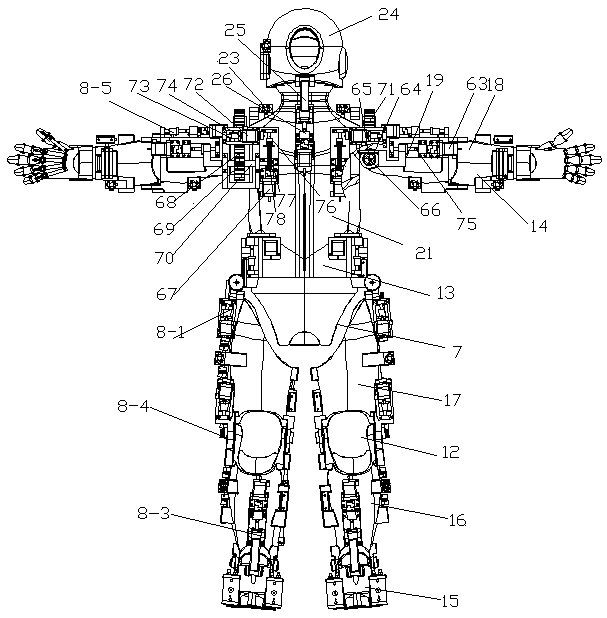 Armor apparatus of multimodal consciousness promoting system for passive rehabilitation training of patients in vegetative states