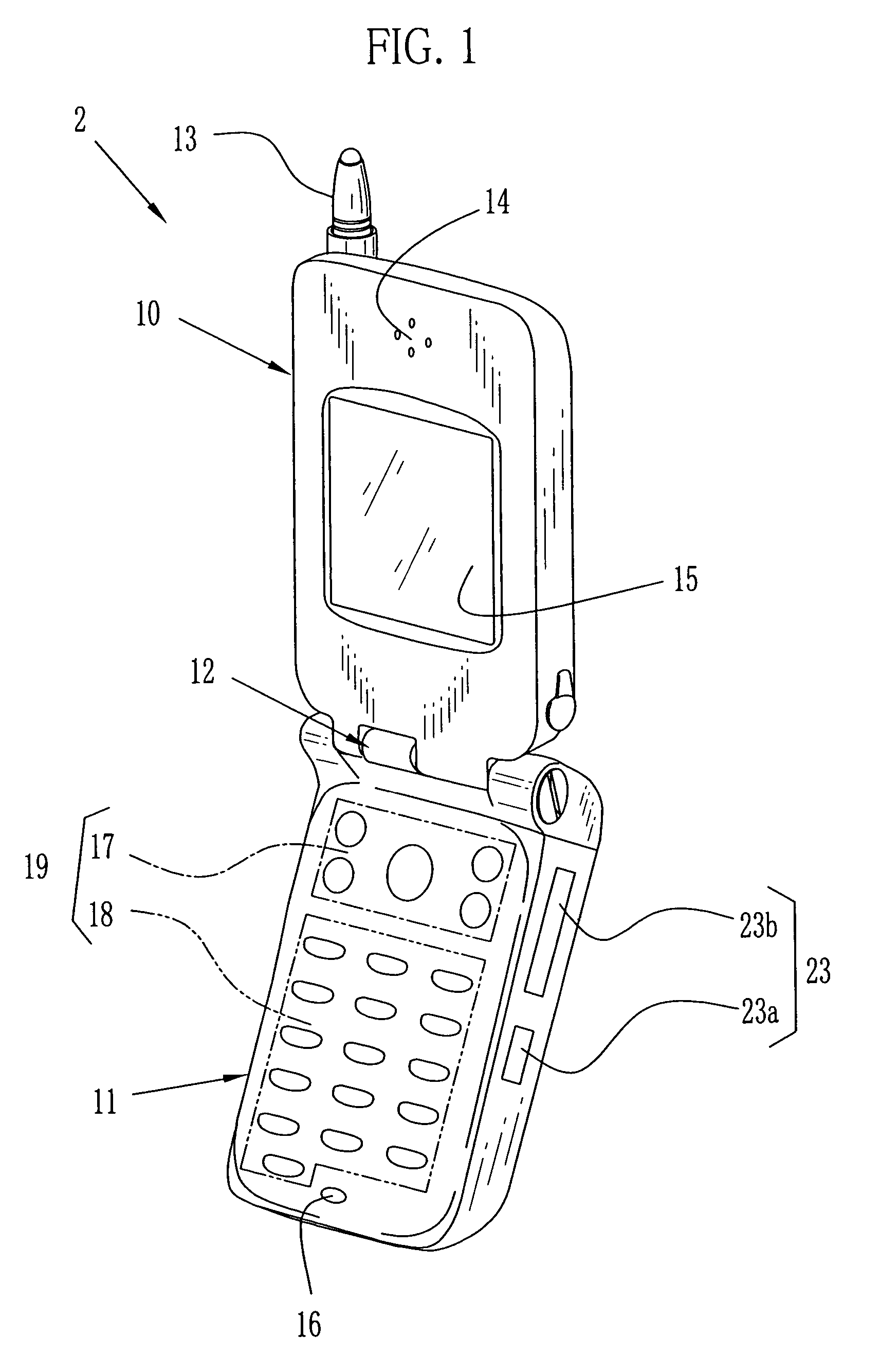 Cell phone having an information-converting function