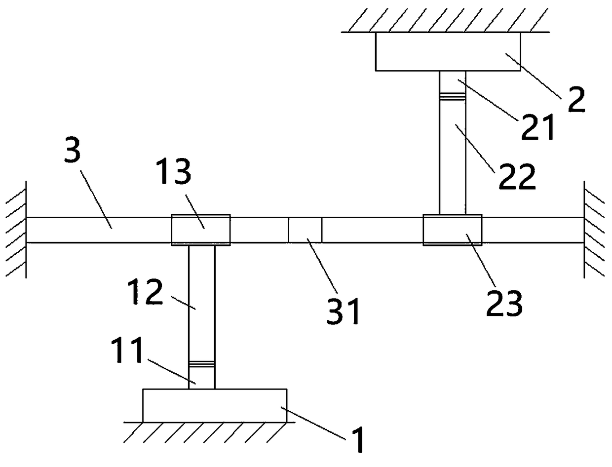 Opening structure of direct-current circuit breaker