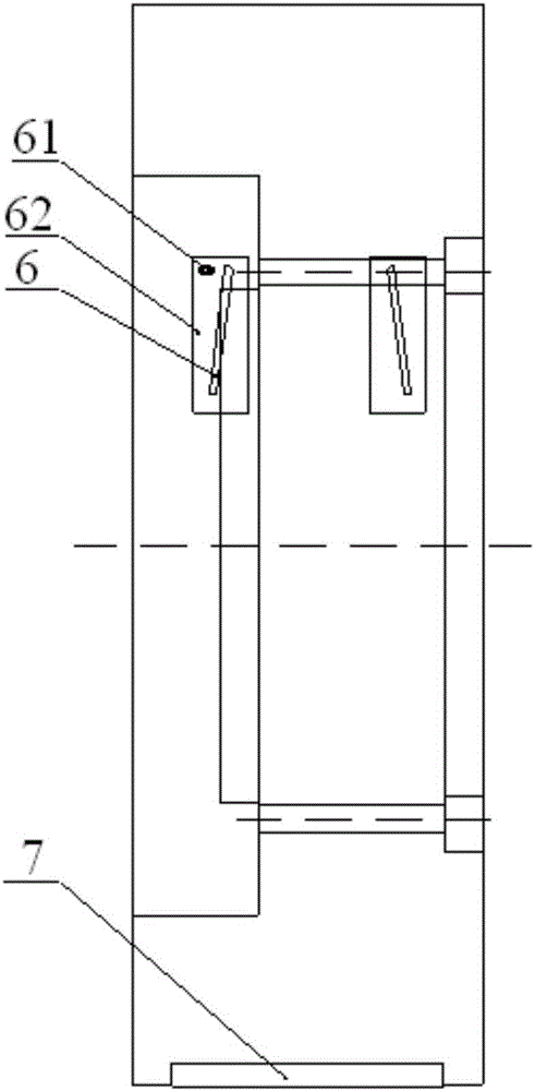 Damper for nuclear fuel transport container