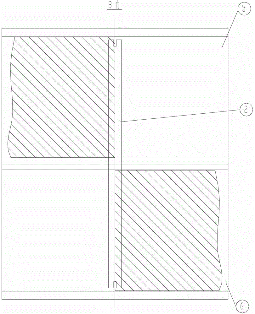 A main transformer low-voltage foil structure and its realization method