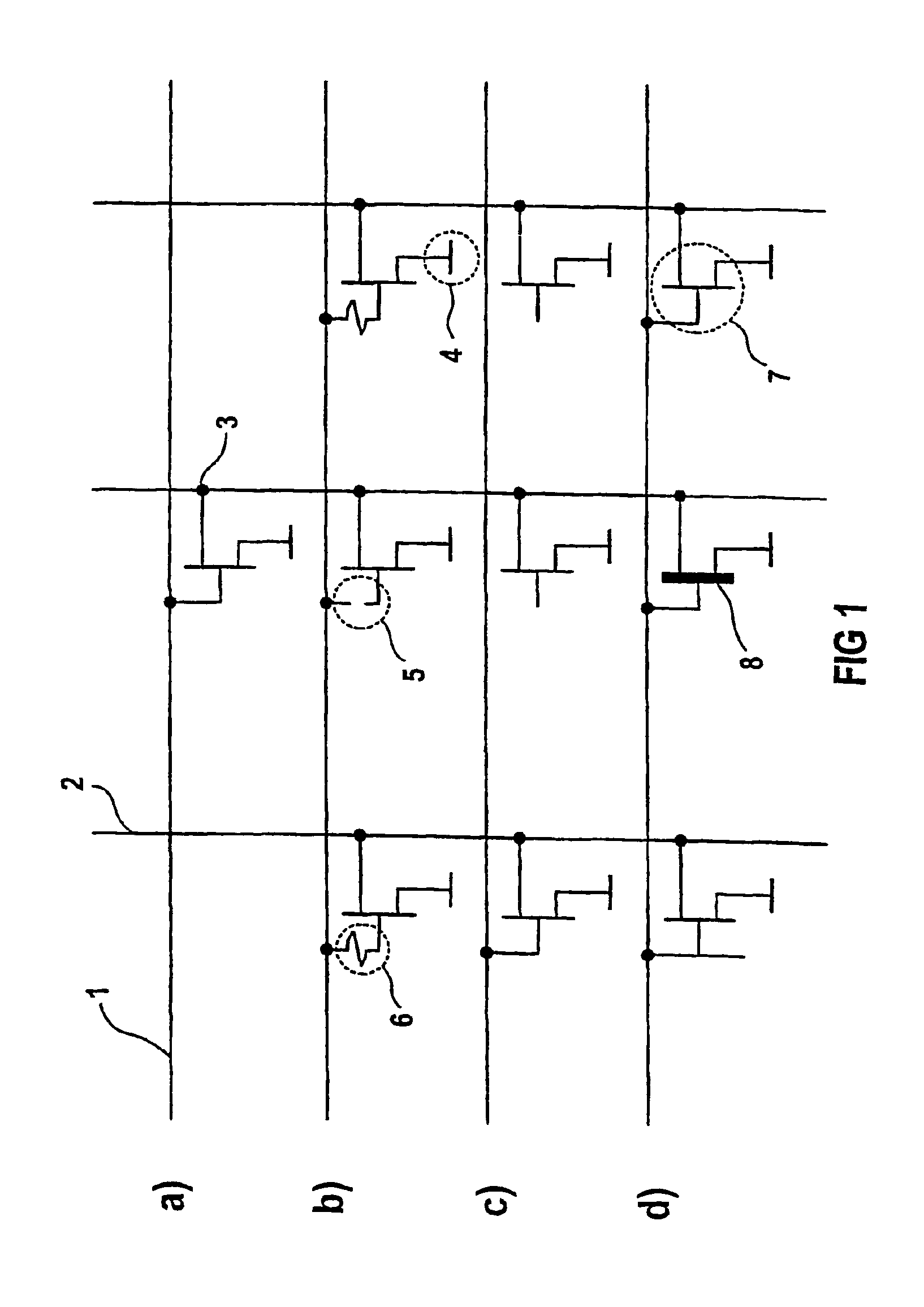 Method of writing to an organic memory