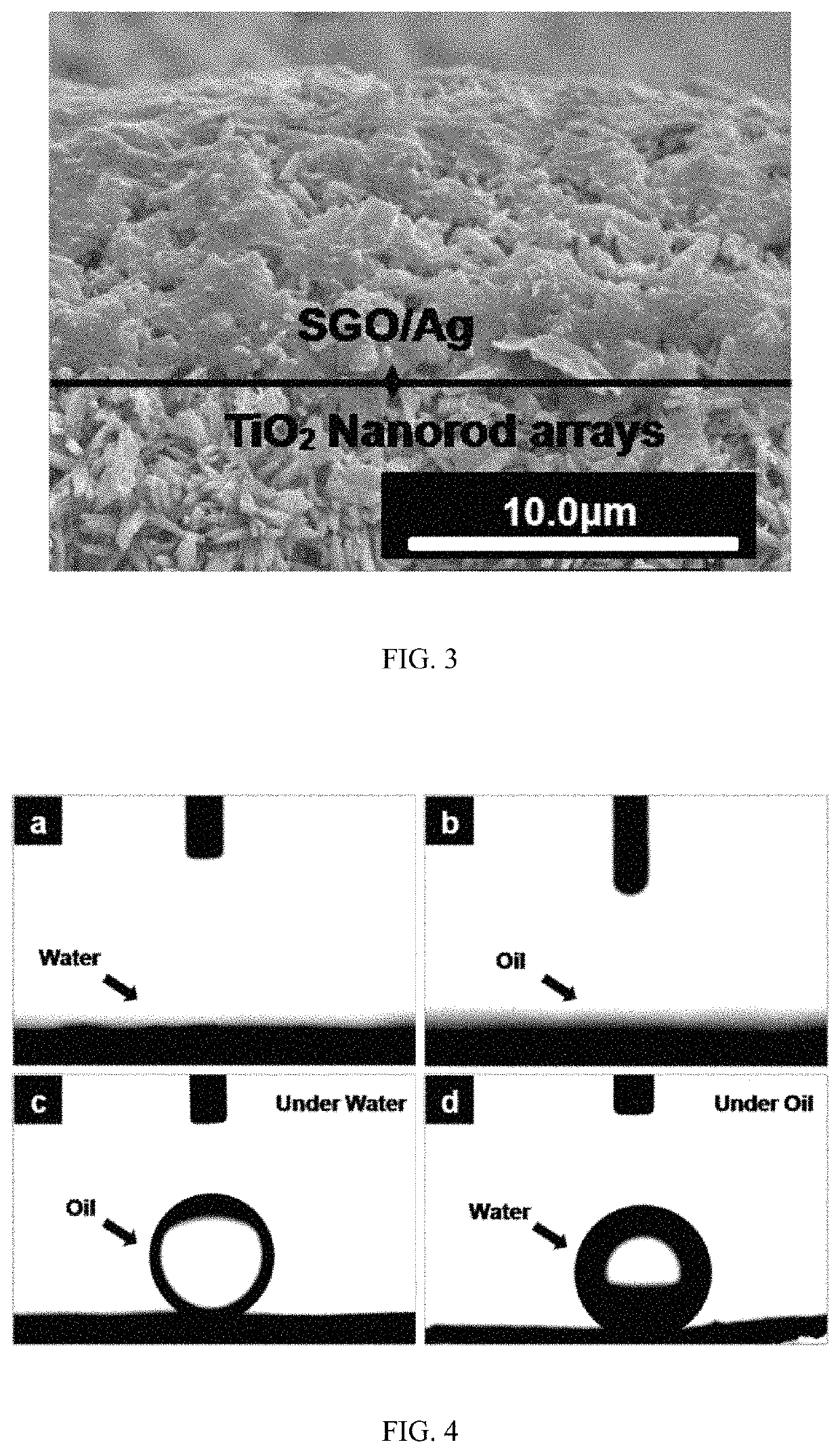 Titanium dioxide / sulfonated graphene oxide / Ag nanoparticle composite membrane and preparation and application thereof