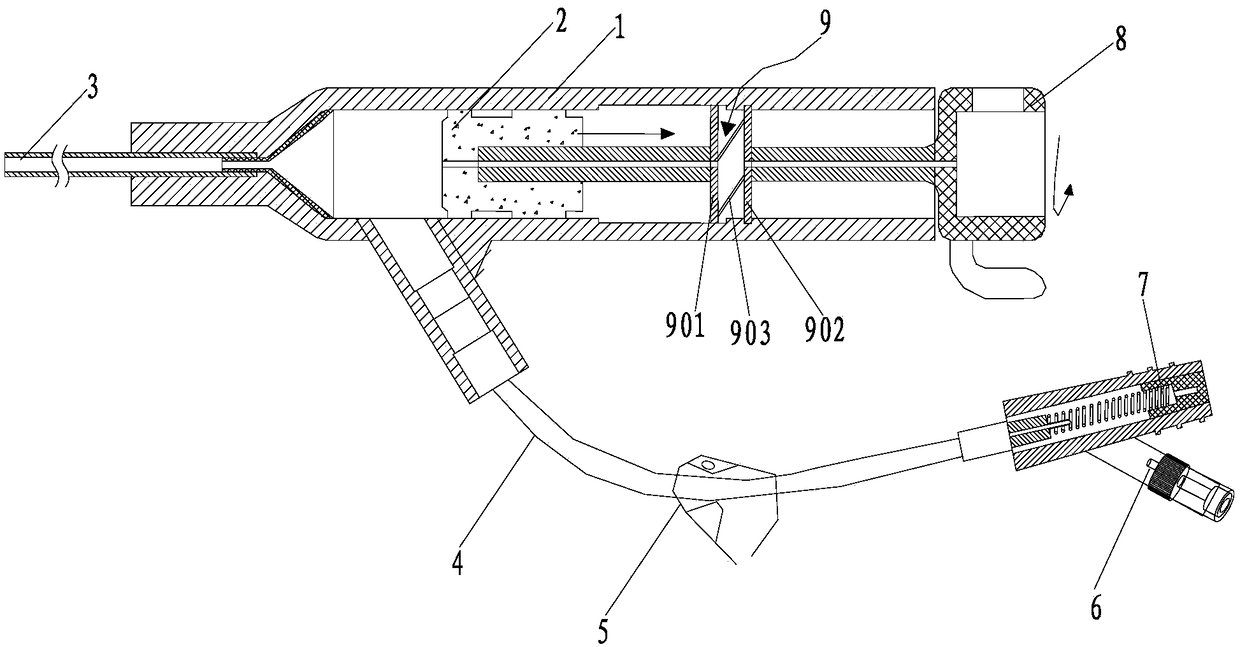 Indwelling needle and indwelling needle assembly