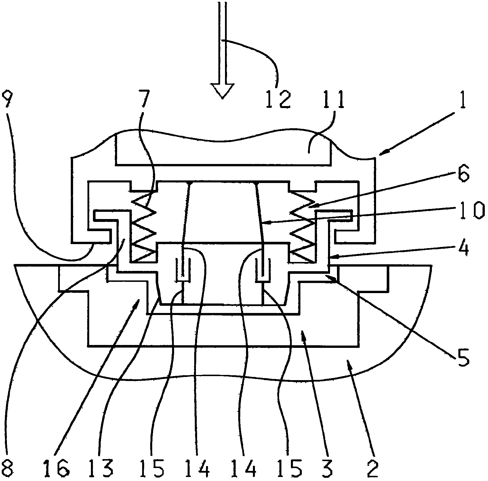 Plug connection of a mechatronic assembly of a motor vehicle