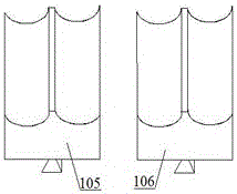 A mold for preparing radial columns of permanent magnetic materials and its application method