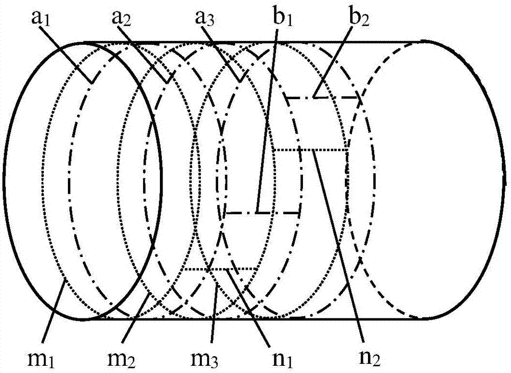 A trajectory planning method for air-spraying irregular curved pipe inner wall thickness coating trajectory