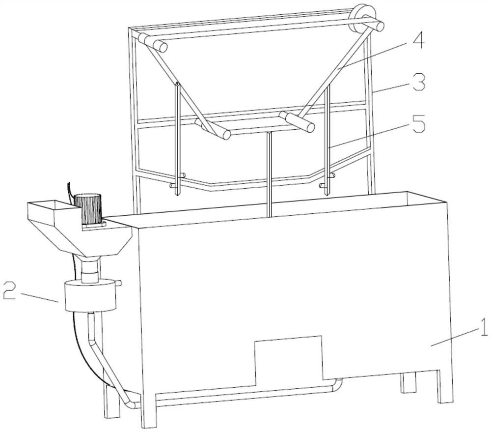 Automatic electroplating device