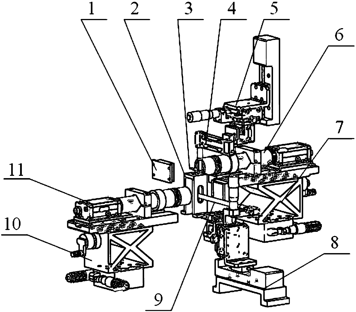 Integrated stiffness testing device for servo valve armature component