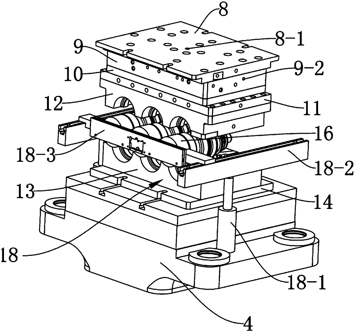 Automatic molding device