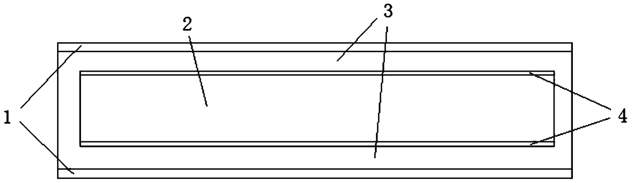 A sensor based on nested waveguides