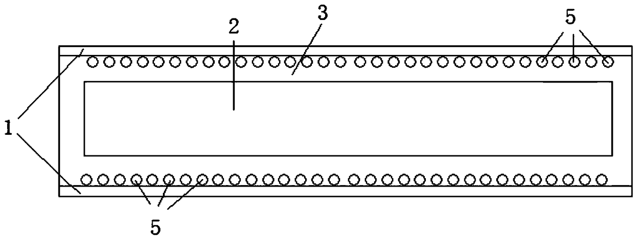 A sensor based on nested waveguides