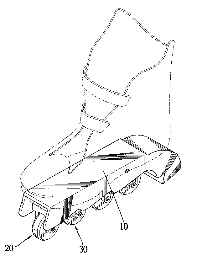 Cushion for in-line skate