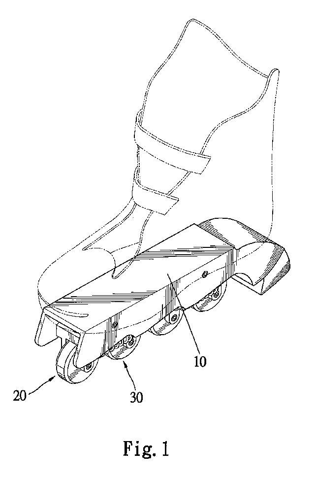 Cushion for in-line skate