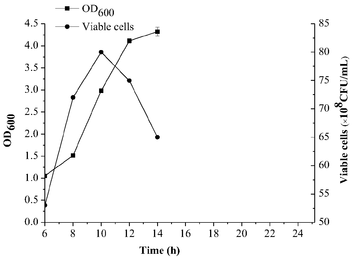 A kind of high-density cultivation method of Haemophilus parasuis type 5 500l fermenter