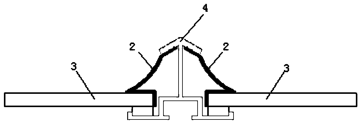 A sheet clamping device and a new greenhouse