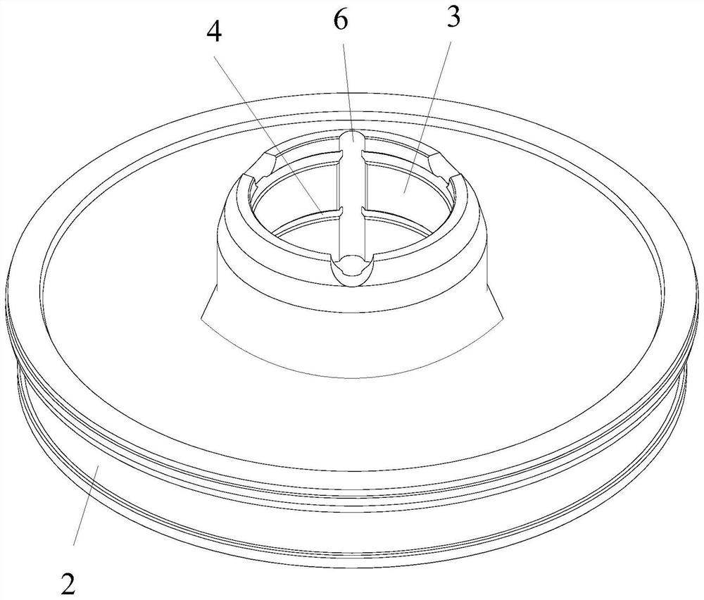 Inner hole special-shaped spring assembly device