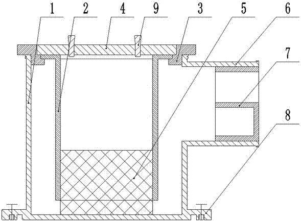 Multipurpose structural board pre-embedded water seal type leakproof and stinking-proof hydrops processor