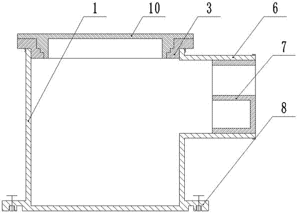 Multipurpose structural board pre-embedded water seal type leakproof and stinking-proof hydrops processor