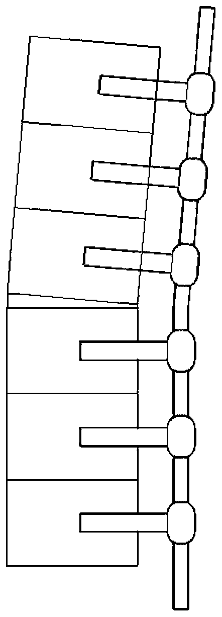 A lumbar facet joint tension band fixator