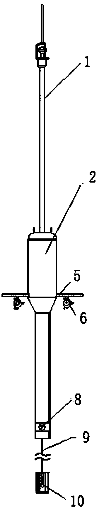 Self-defensive sonar locator buoy