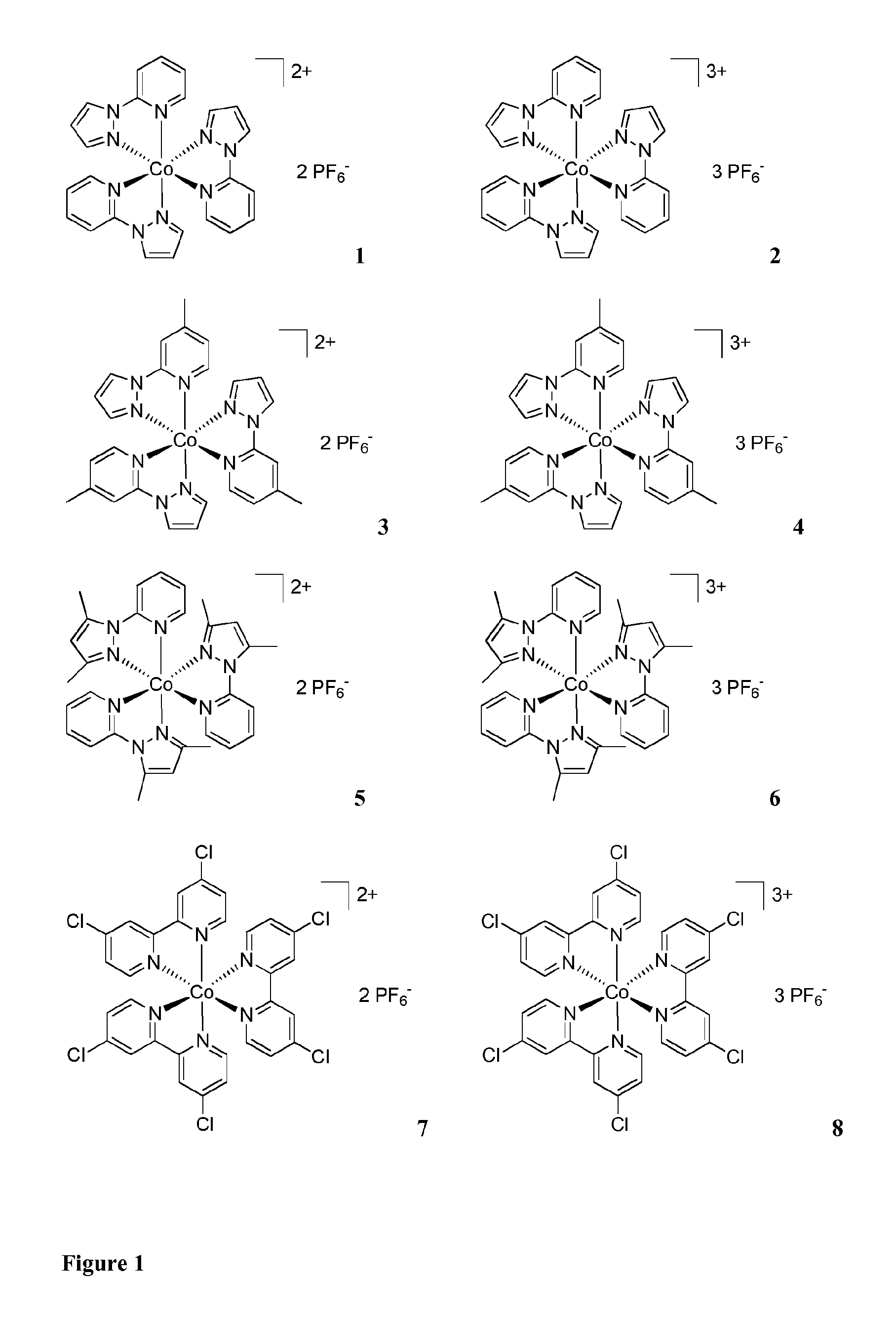 Metal complexes for use as dopants and other uses