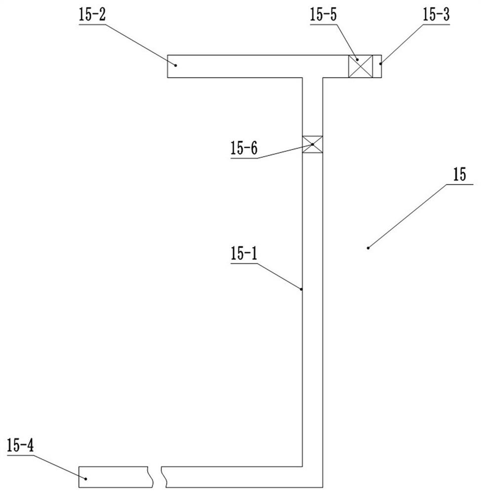 Internal heating type biomass carbonization furnace capable of recycling flue gas