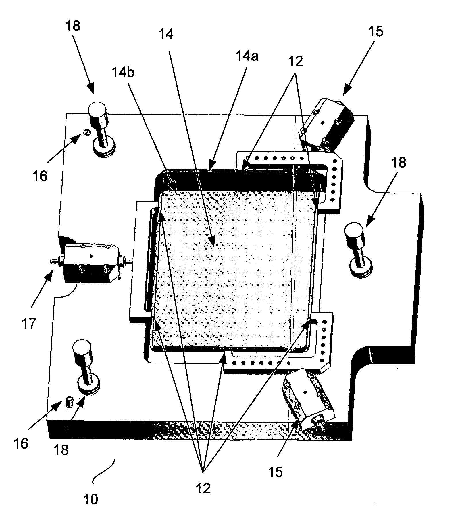 Zero-force pellicle mount and method for manufacturing the same