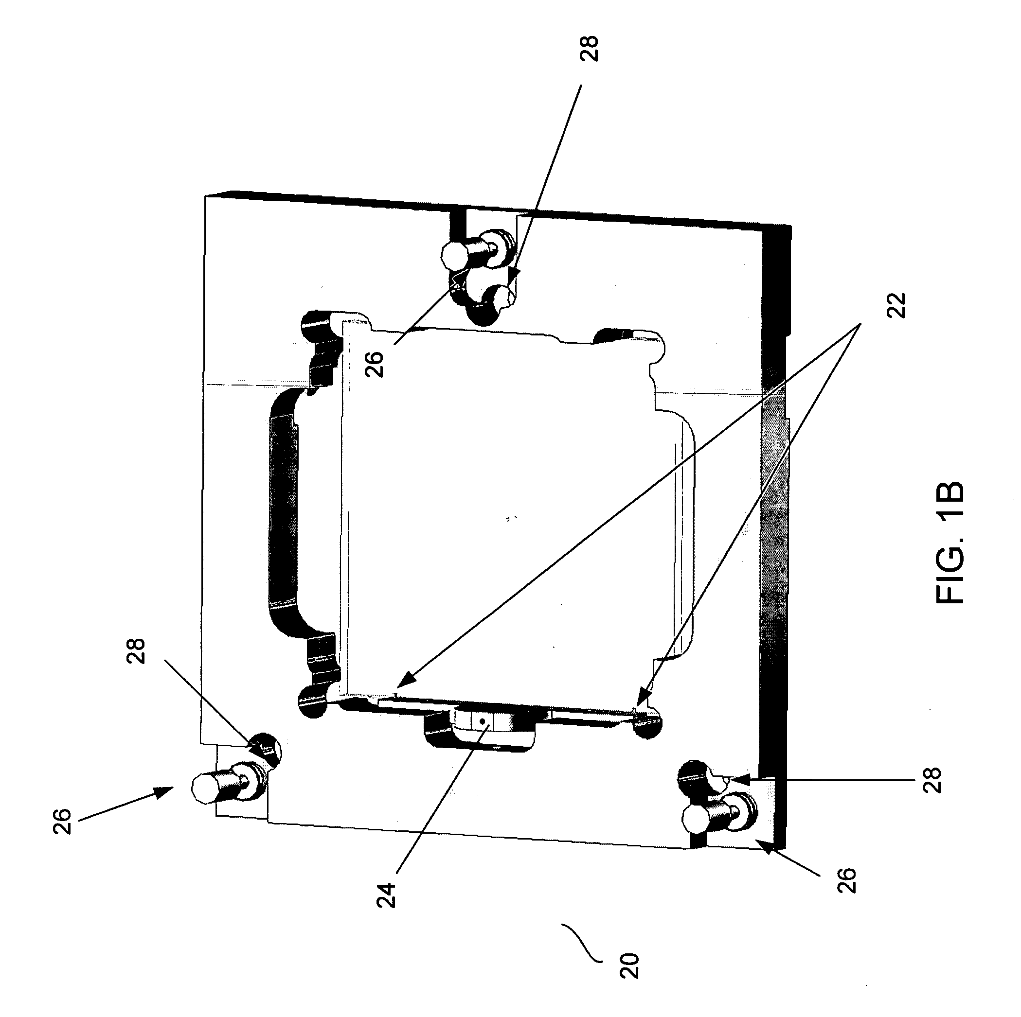 Zero-force pellicle mount and method for manufacturing the same
